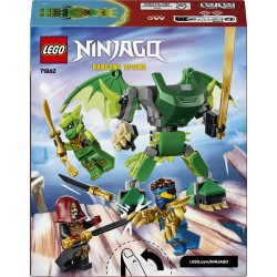 LEGO NINJAGO 71862 Battle Pack Mech Drago di Lloyd, Giocattolo Ninja con Action Figure e 3 Minifigure, Regalo per Bambini 6+