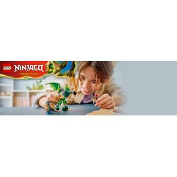 LEGO NINJAGO 71862 Battle Pack Mech Drago di Lloyd, Giocattolo Ninja con Action Figure e 3 Minifigure, Regalo per Bambini 6+