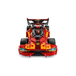 LEGO NINJAGO 71867 Super-Bolide Ninja X-1 - 15° Anniversario, Modello Auto con Moto Giocattolo e 3 Minifigure, Regalo per 14+