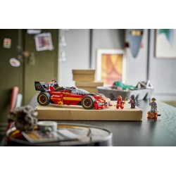 LEGO NINJAGO 71867 Super-Bolide Ninja X-1 - 15° Anniversario, Modello Auto con Moto Giocattolo e 3 Minifigure, Regalo per 14+