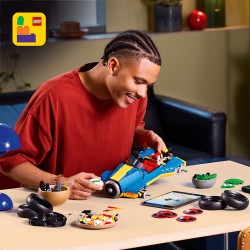 LEGO 72050 Mario Kart: Luigi e Mach 8, Kit per Adulti con Personaggio Nintendo e Auto, Gadget da Collezione, Regalo per Gamer