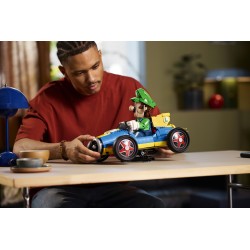 LEGO 72050 Mario Kart: Luigi e Mach 8, Kit per Adulti con Personaggio Nintendo e Auto, Gadget da Collezione, Regalo per Gamer