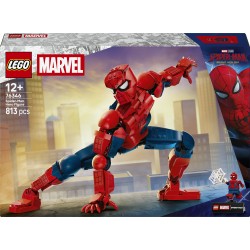 LEGO | Marvel 76346 Personaggio di Spider-Man, Action Figure Giocattolo con Minifigure da Collezione, Regalo per Bambini 12+