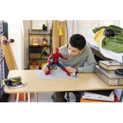LEGO | Marvel 76346 Personaggio di Spider-Man, Action Figure Giocattolo con Minifigure da Collezione, Regalo per Bambini 12+