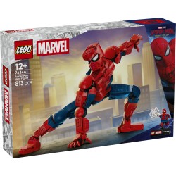 LEGO | Marvel 76346 Personaggio di Spider-Man, Action Figure Giocattolo con Minifigure da Collezione, Regalo per Bambini 12+