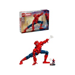 LEGO | Marvel 76346 Personaggio di Spider-Man, Action Figure Giocattolo con Minifigure da Collezione, Regalo per Bambini 12+