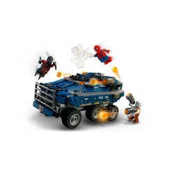 LEGO | Marvel 76349 Spider-Man: Inseguimento del Trasportatore di Detenuti, Macchina Giocattolo, 4 Minifigure, Regalo 8+ Anni