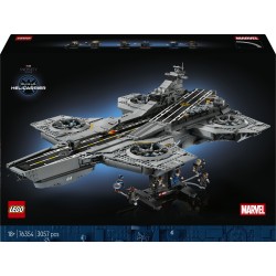 LEGO ǀ Marvel 76354 Elivelivolo S.H.I.E.L.D. - Kit di Modellismo per Adulti con 6 Minifigure, Regalo per i Fan degli Avengers