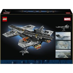 LEGO ǀ Marvel 76354 Elivelivolo S.H.I.E.L.D. - Kit di Modellismo per Adulti con 6 Minifigure, Regalo per i Fan degli Avengers