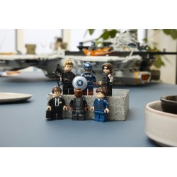 LEGO ǀ Marvel 76354 Elivelivolo S.H.I.E.L.D. - Kit di Modellismo per Adulti con 6 Minifigure, Regalo per i Fan degli Avengers