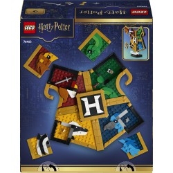 LEGO Harry Potter 76462 Stemma della Casa di Hogwarts, Giocattolo Wall Art 3D con Animali, Regalo di Compleanno per Bambini 12+