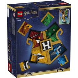 LEGO Harry Potter 76462 Stemma della Casa di Hogwarts, Giocattolo Wall Art 3D con Animali, Regalo di Compleanno per Bambini 12+
