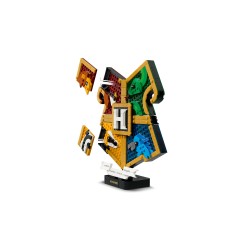 LEGO Harry Potter 76462 Stemma della Casa di Hogwarts, Giocattolo Wall Art 3D con Animali, Regalo di Compleanno per Bambini 12+
