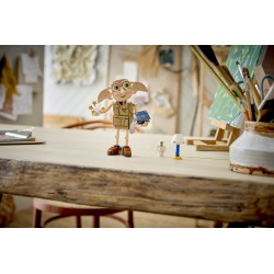 LEGO Harry Potter 76469 2in1 Dobby l'Elfo Libero, Gioco Trasformabile in Kreacher, Decorazione Cameretta, Regalo Bambini 8+