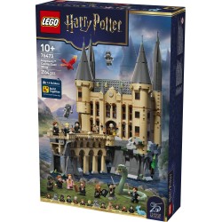 LEGO Harry Potter 76473 Castello di Hogwarts: Ala Est, Giocattolo con 13 Minifigure e Patronus da Collezione, Regalo da 10+