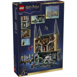 LEGO Harry Potter 76473 Castello di Hogwarts: Ala Est, Giocattolo con 13 Minifigure e Patronus da Collezione, Regalo da 10+