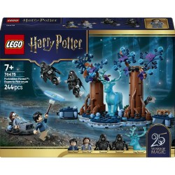 LEGO Harry Potter 76475 Foresta Proibita: Expecto Patronum, Giocattolo con 2 Dissennatori, Cervo e 2 Minifigure, Regalo 7+