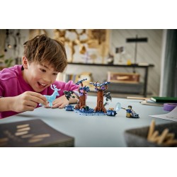 LEGO Harry Potter 76475 Foresta Proibita: Expecto Patronum, Giocattolo con 2 Dissennatori, Cervo e 2 Minifigure, Regalo 7+