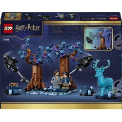 LEGO Harry Potter 76475 Foresta Proibita: Expecto Patronum, Giocattolo con 2 Dissennatori, Cervo e 2 Minifigure, Regalo 7+