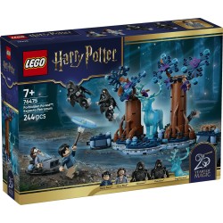 LEGO Harry Potter 76475 Foresta Proibita: Expecto Patronum, Giocattolo con 2 Dissennatori, Cervo e 2 Minifigure, Regalo 7+