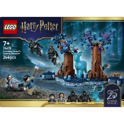 LEGO Harry Potter 76475 Foresta Proibita: Expecto Patronum, Giocattolo con 2 Dissennatori, Cervo e 2 Minifigure, Regalo 7+