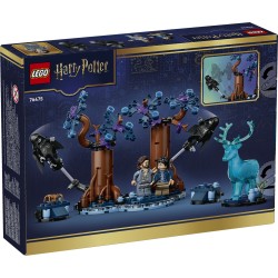 LEGO Harry Potter 76475 Foresta Proibita: Expecto Patronum, Giocattolo con 2 Dissennatori, Cervo e 2 Minifigure, Regalo 7+