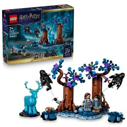 LEGO Harry Potter 76475 Foresta Proibita: Expecto Patronum, Giocattolo con 2 Dissennatori, Cervo e 2 Minifigure, Regalo 7+