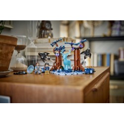 LEGO Harry Potter 76475 Foresta Proibita: Expecto Patronum, Giocattolo con 2 Dissennatori, Cervo e 2 Minifigure, Regalo 7+