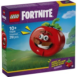 LEGO Fortnite 77079 Testa di Pomodoro, Personaggio Giocattolo, Decorazione Cameretta, Regalo per Gamer, Bambini e Bambine 10+