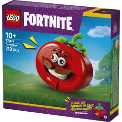 LEGO Fortnite 77079 Testa di Pomodoro, Personaggio Giocattolo, Decorazione Cameretta, Regalo per Gamer, Bambini e Bambine 10+