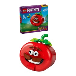 LEGO Fortnite 77079 Testa di Pomodoro, Personaggio Giocattolo, Decorazione Cameretta, Regalo per Gamer, Bambini e Bambine 10+