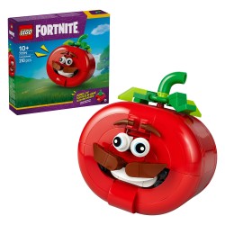 LEGO Fortnite 77079 Testa di Pomodoro, Personaggio Giocattolo, Decorazione Cameretta, Regalo per Gamer, Bambini e Bambine 10+