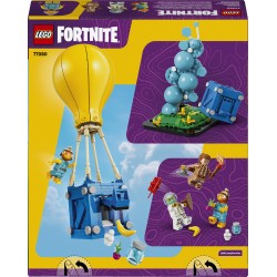 LEGO Fortnite 77080 Consegna di Rifornimenti, Giocattolo con 3 Minifigure e Accessori, Decorazione Gaming Room, Regalo 10+