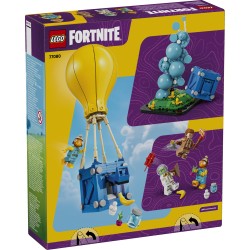 LEGO Fortnite 77080 Consegna di Rifornimenti, Giocattolo con 3 Minifigure e Accessori, Decorazione Gaming Room, Regalo 10+