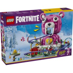 LEGO Fortnite 77082 Tana Strana, Giocattolo con Modello di Parco Giochi e 6 Minifigure, Regalo per Gamer Bambini da 12 Anni
