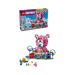 LEGO Fortnite 77082 Tana Strana, Giocattolo con Modello di Parco Giochi e 6 Minifigure, Regalo per Gamer Bambini da 12 Anni