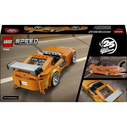 LEGO Speed Champions 77260 The Fast and The Furious Toyota Supra MK4, Macchina Giocattolo con Minifigure, Regalo STEM da 10+
