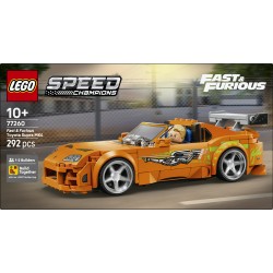 LEGO Speed Champions 77260 The Fast and The Furious Toyota Supra MK4, Macchina Giocattolo con Minifigure, Regalo STEM da 10+
