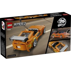 LEGO Speed Champions 77260 The Fast and The Furious Toyota Supra MK4, Macchina Giocattolo con Minifigure, Regalo STEM da 10+