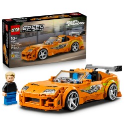LEGO Speed Champions 77260 The Fast and The Furious Toyota Supra MK4, Macchina Giocattolo con Minifigure, Regalo STEM da 10+