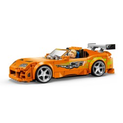 LEGO Speed Champions 77260 The Fast and The Furious Toyota Supra MK4, Macchina Giocattolo con Minifigure, Regalo STEM da 10+
