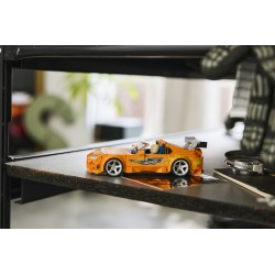 LEGO Speed Champions 77260 The Fast and The Furious Toyota Supra MK4, Macchina Giocattolo con Minifigure, Regalo STEM da 10+