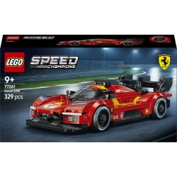 LEGO Speed Champions 77261 Ferrari 499P, Macchina Giocattolo STEM e Minifigure da Collezione, Regalo Sportivo per Bambini 9+