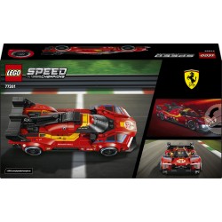 LEGO Speed Champions 77261 Ferrari 499P, Macchina Giocattolo STEM e Minifigure da Collezione, Regalo Sportivo per Bambini 9+