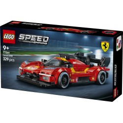 LEGO Speed Champions 77261 Ferrari 499P, Macchina Giocattolo STEM e Minifigure da Collezione, Regalo Sportivo per Bambini 9+