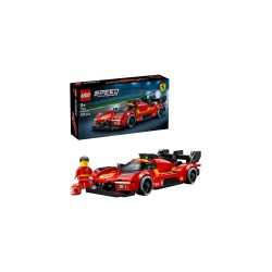 LEGO Speed Champions 77261 Ferrari 499P, Macchina Giocattolo STEM e Minifigure da Collezione, Regalo Sportivo per Bambini 9+