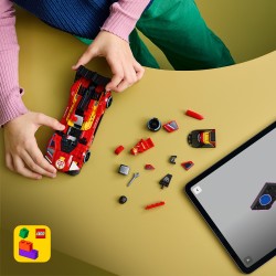 LEGO Speed Champions 77261 Ferrari 499P, Macchina Giocattolo STEM e Minifigure da Collezione, Regalo Sportivo per Bambini 9+