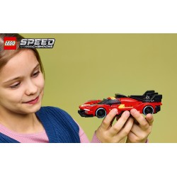 LEGO Speed Champions 77261 Ferrari 499P, Macchina Giocattolo STEM e Minifigure da Collezione, Regalo Sportivo per Bambini 9+