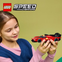 LEGO Speed Champions 77261 Ferrari 499P, Macchina Giocattolo STEM e Minifigure da Collezione, Regalo Sportivo per Bambini 9+