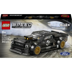 LEGO Speed Champions 77262 Ford Mustang ‘65 Hoonicorn V1 di Ken Block, Macchina Giocattolo con Minifigure, Regalo Bambini 9+